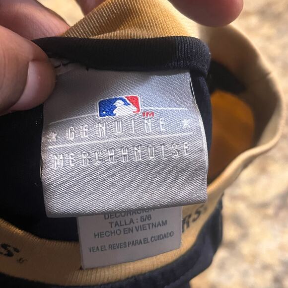 Milwaukee Brewers Kids Size S 6/7 Jersey T Shirt MLB Genuine Merchandise - Picture 6 of 8